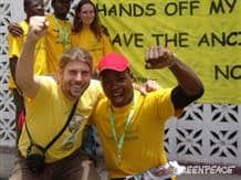Als Greenpeace Aktivist im Kongo