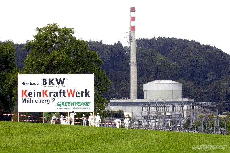L’alliance «Non au nucléaire» s’oppose à de nouvelles centrales nucléaires en Suisse