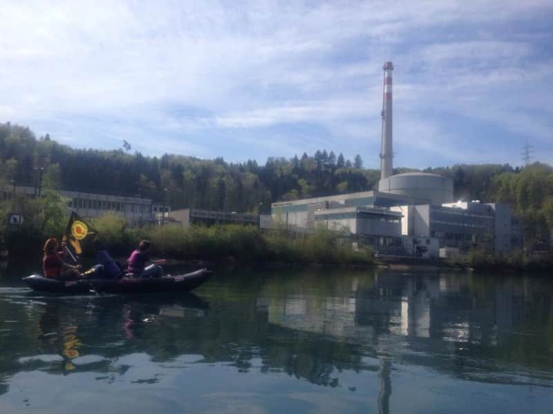 Mit Kanukraft gegen Atomkraftwerke!