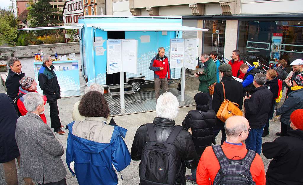 «mobil-e» bringt die Energiedebatte zu den Menschen