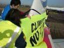 Klimaprotest gegen Flughafenausbau in London/Heathrow