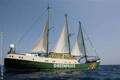 Greenpeace darf vor der Küste Japans keine Messungen durchführen