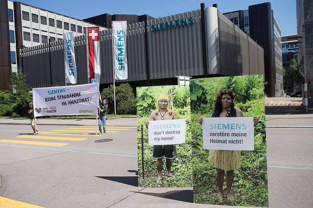 Siemens: Megastaudämme im Amazonas sind keine innovativen Energielösungen!