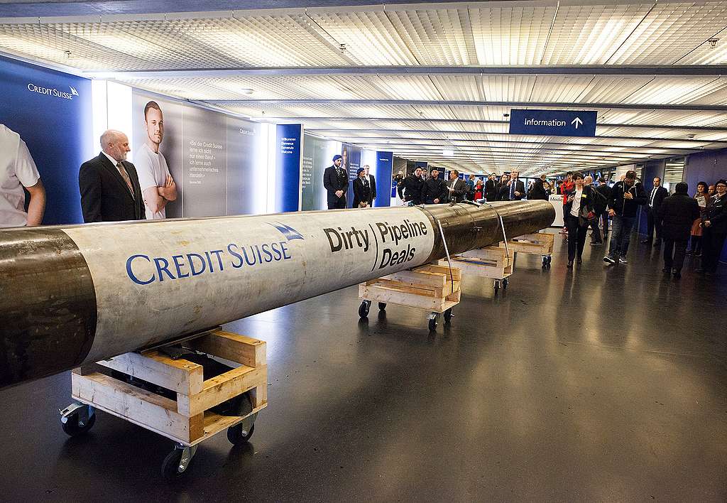 Höchste Zeit für Verzicht auf dreckige Pipeline-Deals bei der Credit Suisse