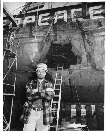 Steve Sawyer et le Rainbow Warrior Steve Sawyer et le Rainbow Warrior
