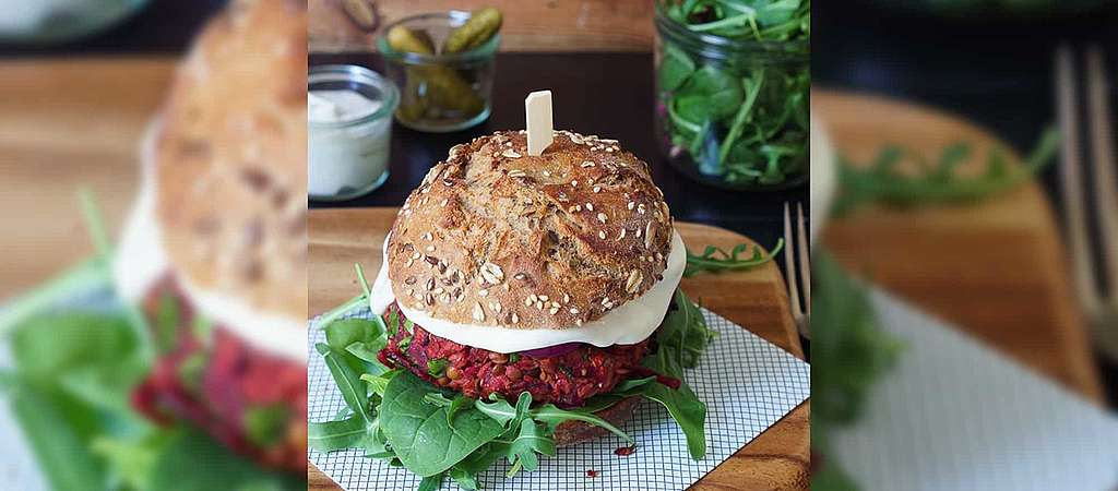 Recettes pour le climat: Burger de betteraves rouges