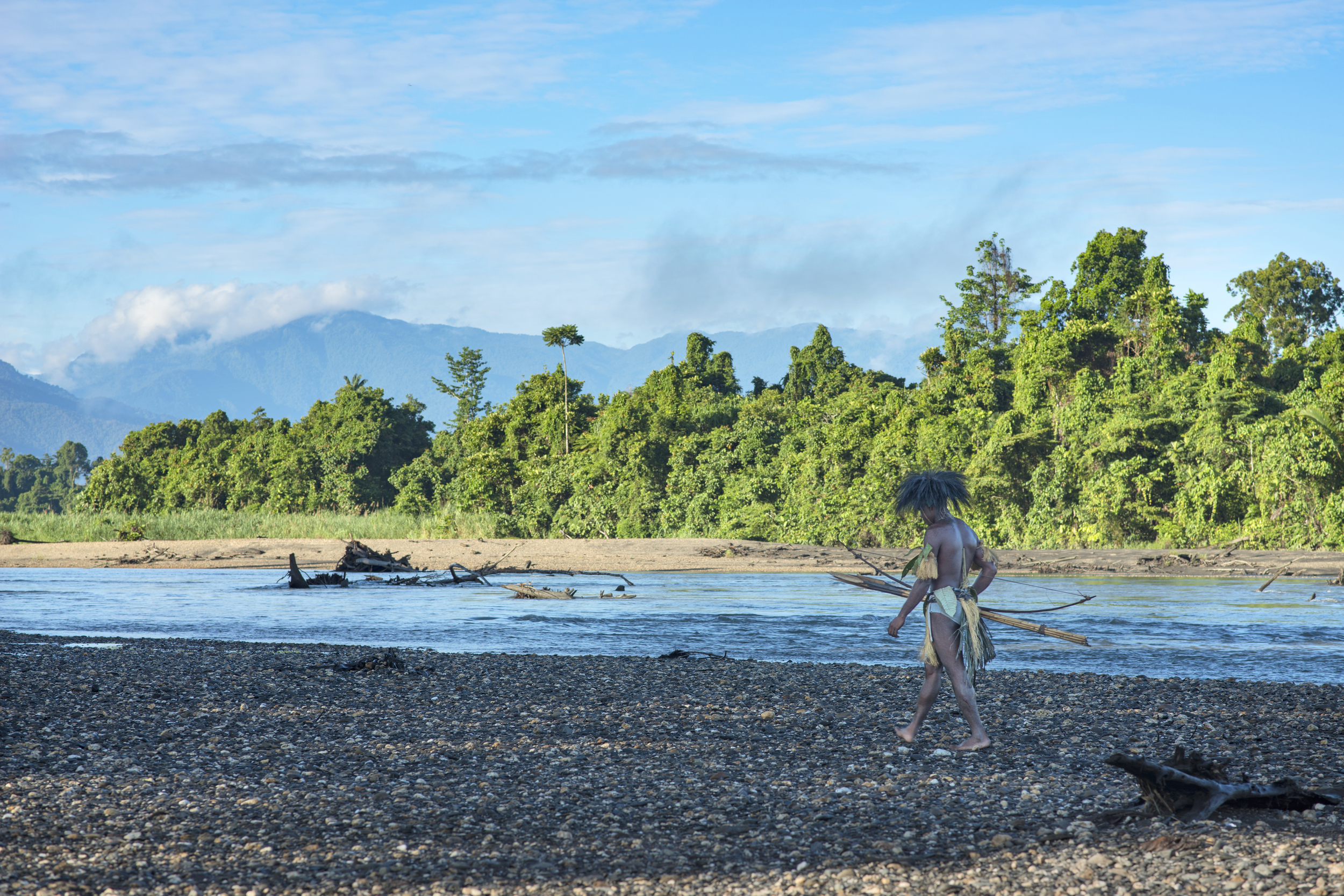 Member of the Burate Tribe in Papua - Greenpeace Schweiz