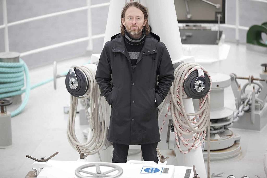 Communiqué de presse: Thom York appelle ses fans à protéger l&rsquo;Arctique