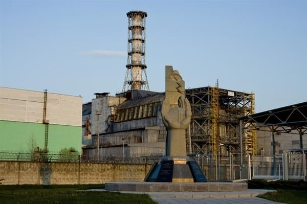 La centrale de Tchernobyl photographiée en 2009