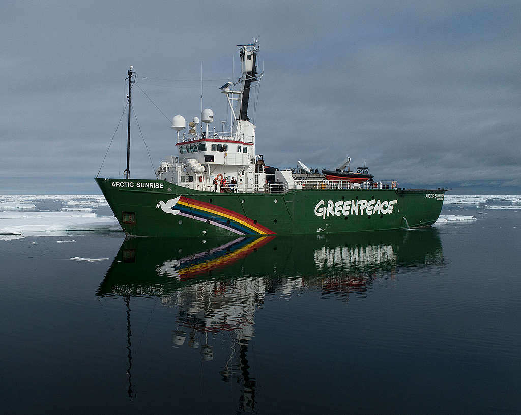 Greenpeace-Schiff Arctic Sunrise
