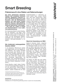 Faktenblatt Smart Breeding
