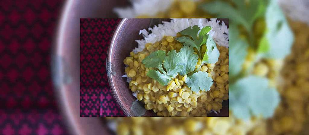 Recettes pour le climat: Curry Chana dal