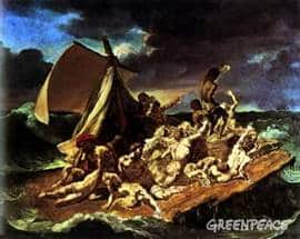 "Le radeau de la Méduse" von Théodore Géricault (1819)