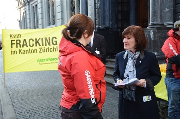 Zurich: plus de 2000 voix contre la fracturation hydraulique