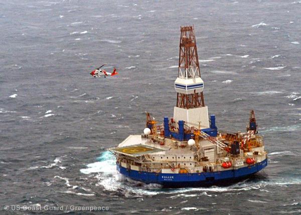 Erneuter Shell-Unfall in der Arktis / Ölplattform offenbar beschädigt