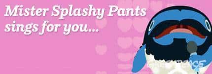 Mr. Splashy Pants singt für dich