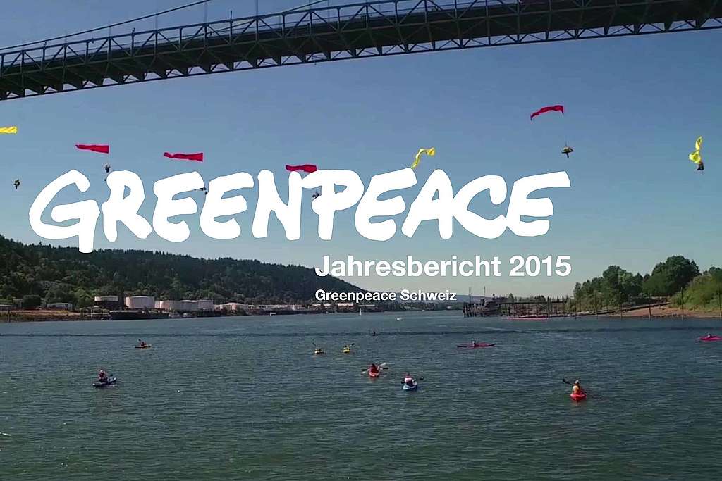 Greenpeace Jahresbericht: Das war 2015
