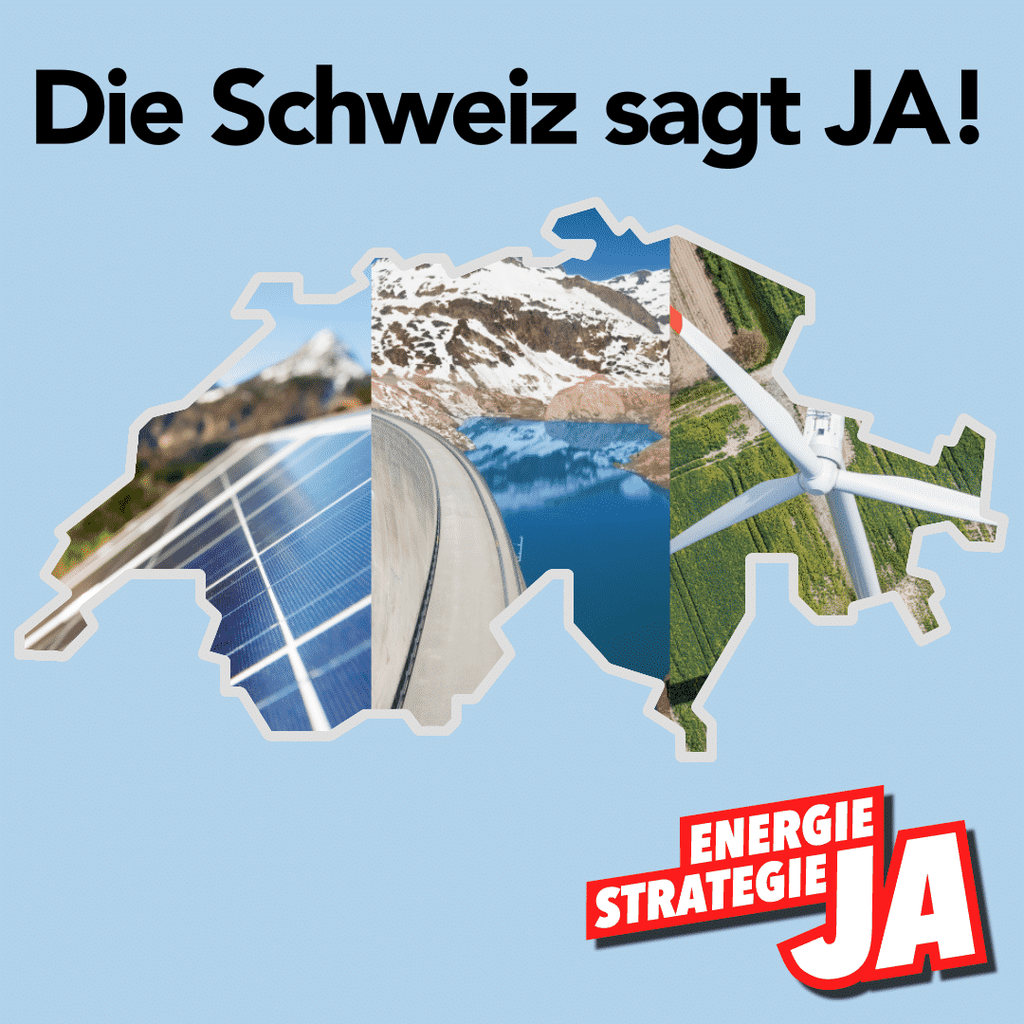 Ja zur Energiestrategie 2050: ein historisches Votum für die Schweiz