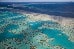 Das Great Barrier Reef von oben Das Great Barrier Reef von oben