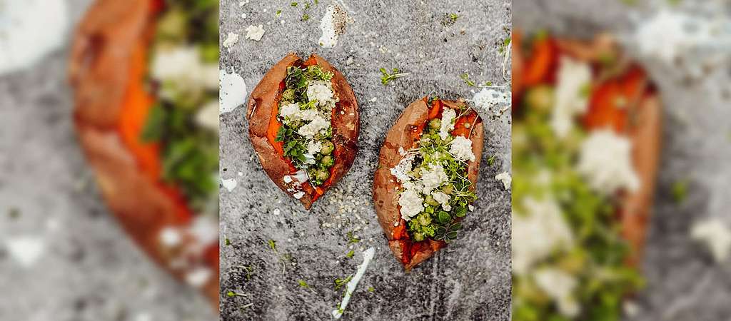 Recettes pour le climat: patates douces au four