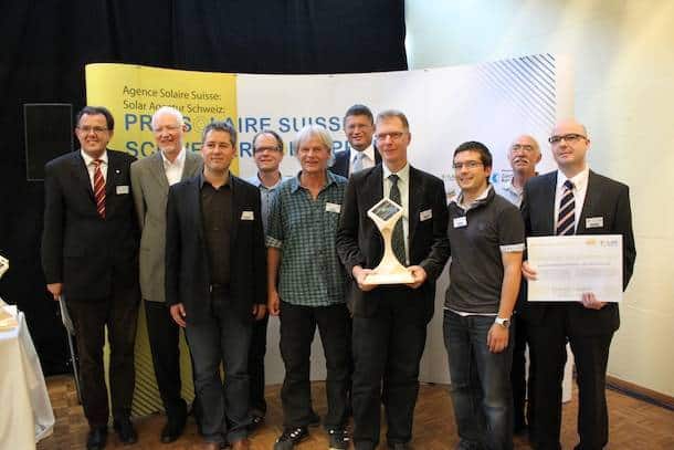 Grösstes Solarenergie-Projekt in der Geschichte von Jugendsolar gewinnt Schweizer Solarpreis 2010