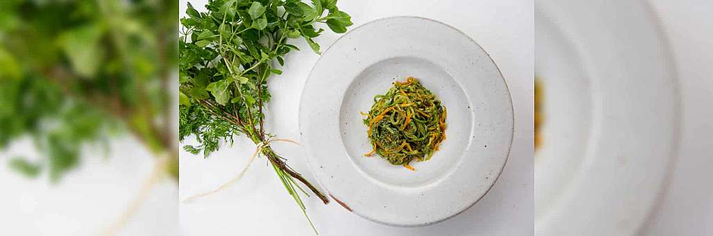 Recettes pour le climat: Pâtes de légumes au pesto
