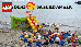 Lego-Protest am Lac de Neuchâtel