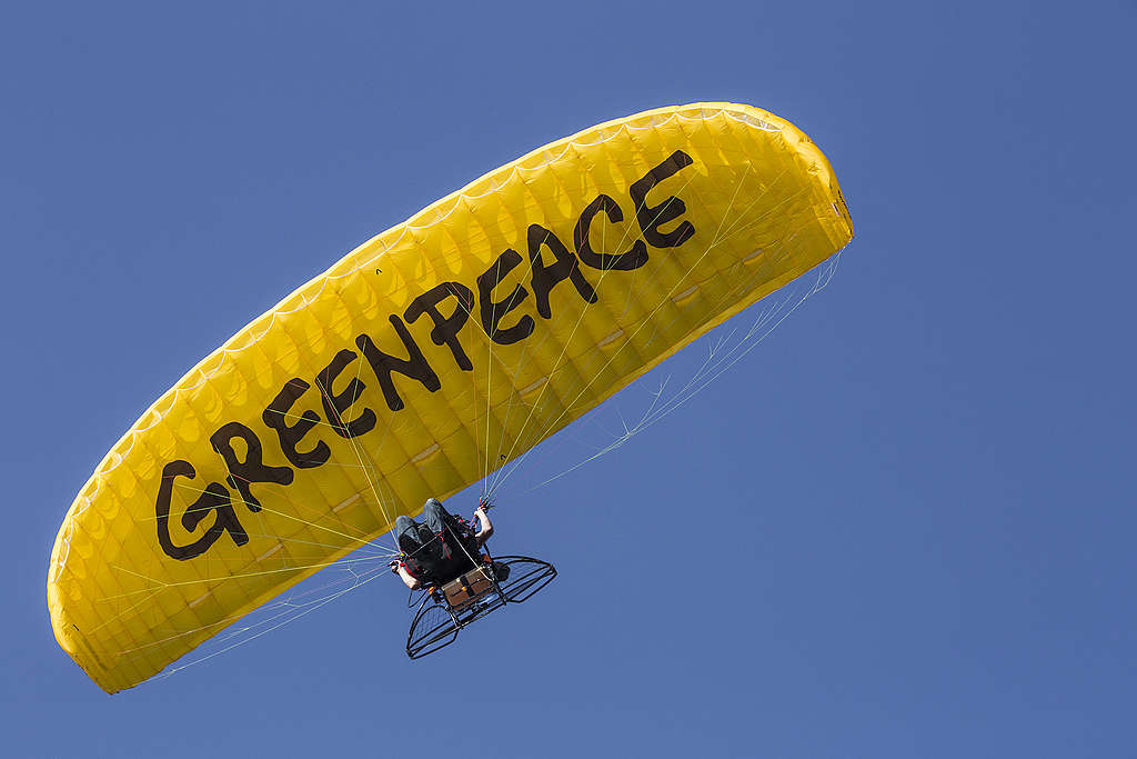 Hinter den Kulissen von Greenpeace