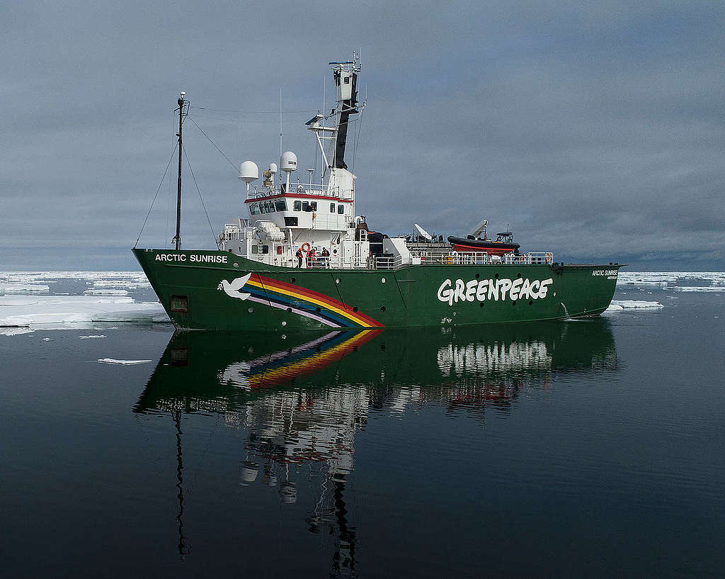 Greenpeace-Schiff Arctic Sunrise