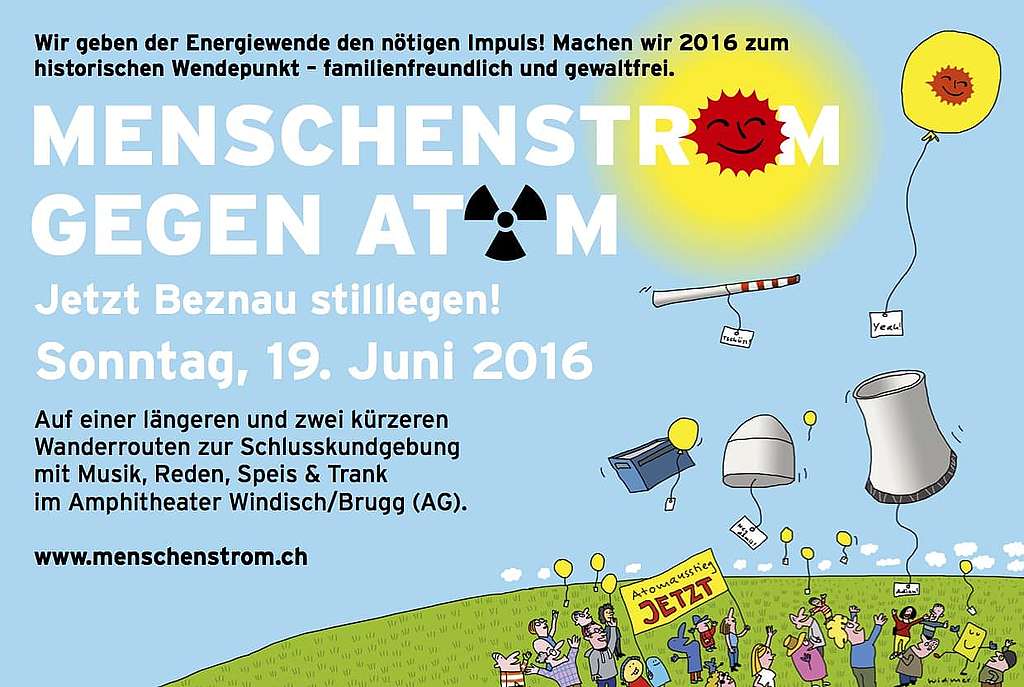 MenschenStrom gegen Atom