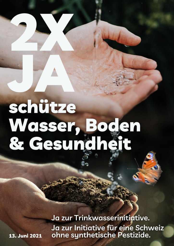 Lancierung 2xJa-Kampagne: «Schütze Wasser, Boden &#038; Gesundheit»