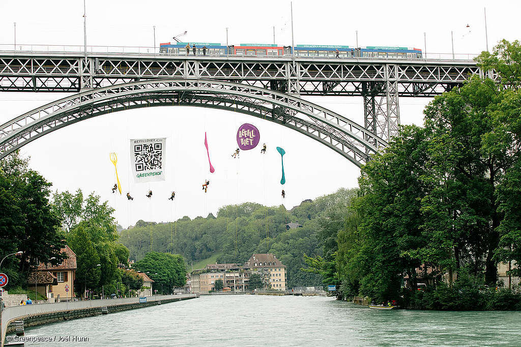 Farbenfroh und schwungvoll