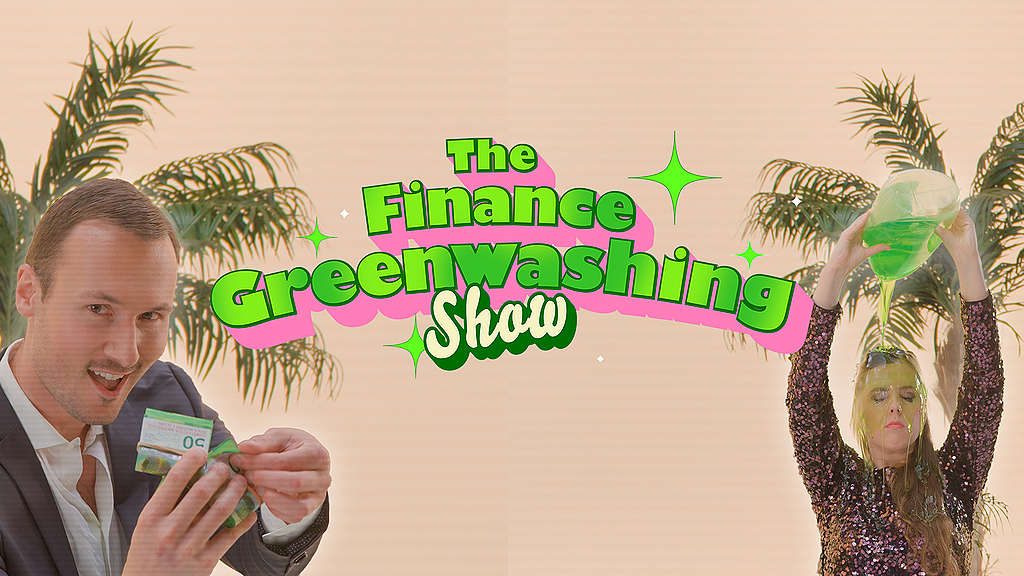 Willkommen bei der «Finance Greenwashing Show»