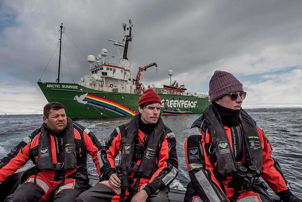 Antarctic Ship Tour 2022 Leg 1. © Tomás Munita / Greenpeace