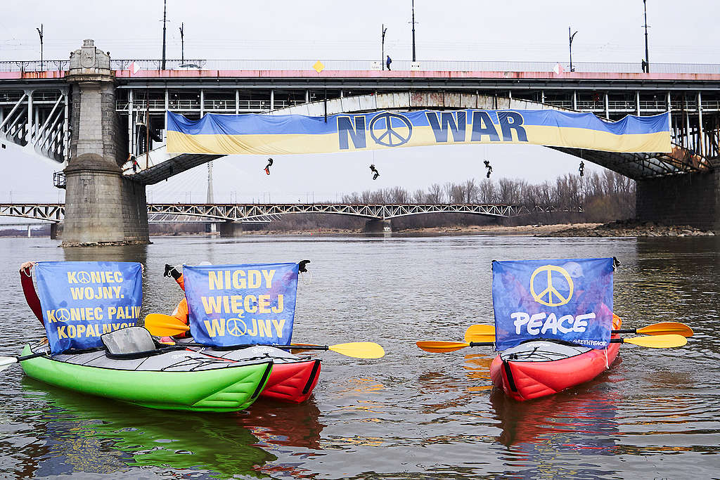 Wie Greenpeace Flüchtenden aus der Ukraine hilft