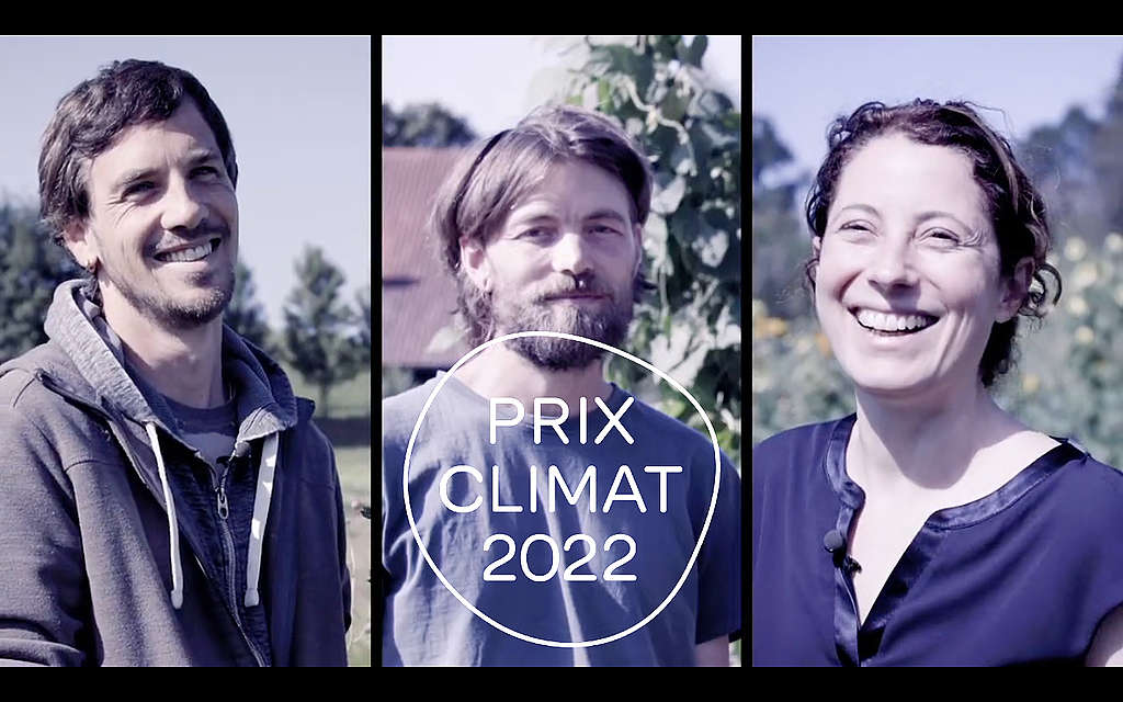 Le Prix Climat décerné à Slow Grow