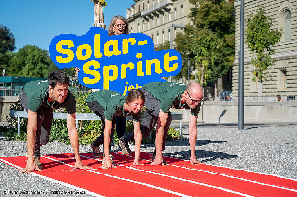 Die Schweiz braucht einen Solarsprint!￼