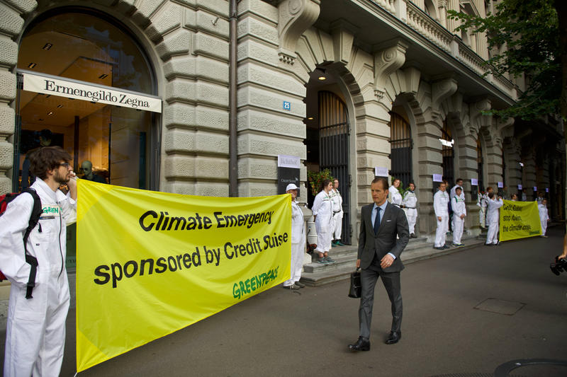 Klimaverträglichkeitstest: Schweizer Finanzplatz trödelt weiter