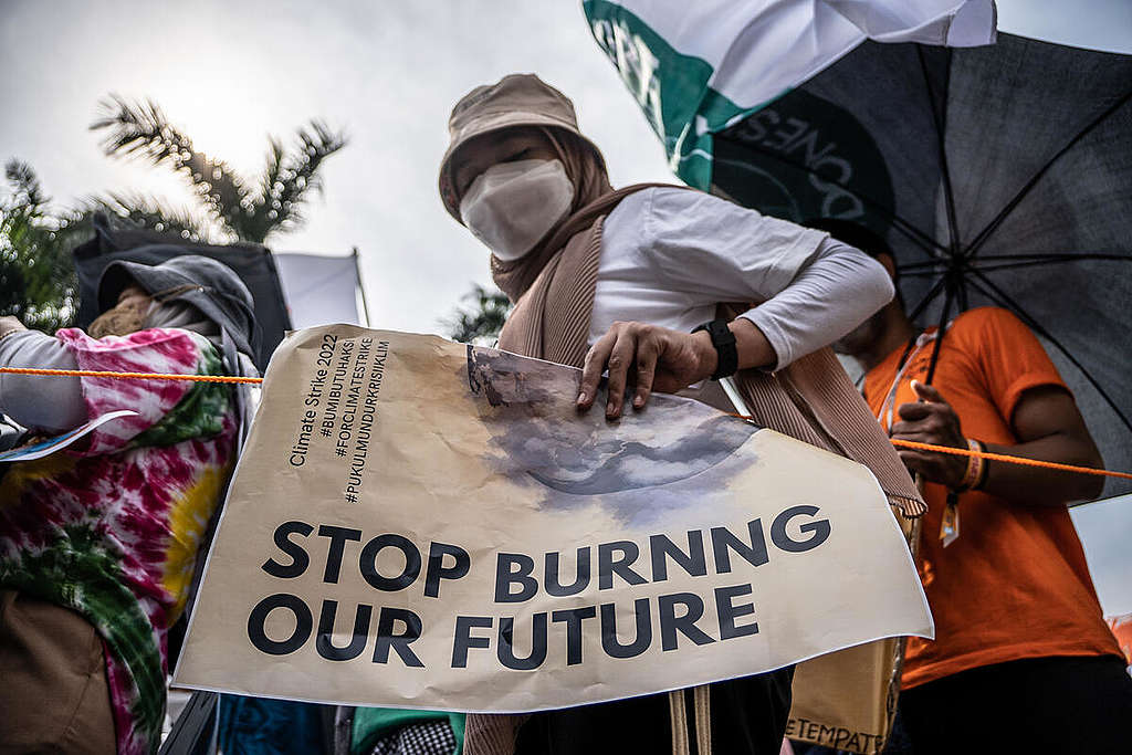 Climate Strike in Jakarta