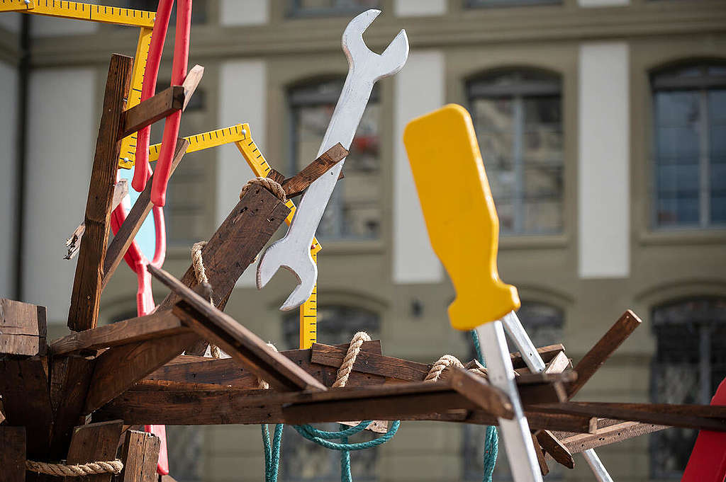 <strong>Greenpeace Suisse demande des mesures ambitieuses pour davantage d’économie circulaire</strong>