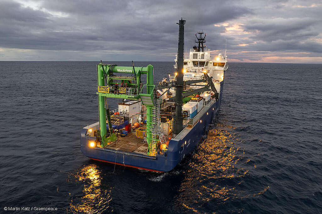 Erfolg vor Gericht: Greenpeace setzt Protest gegen Tiefseebergbau fort (mit Update)