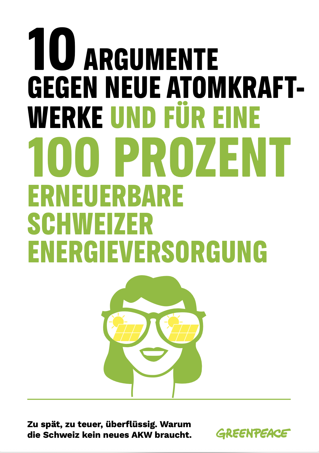 10 Argumente gegen neue Atomkraftwerke