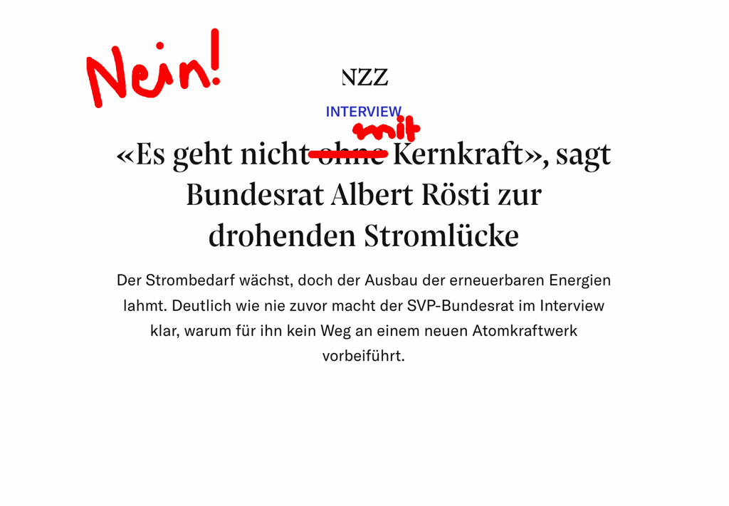 Energieversorgung: Es geht ohne Atomkraft 