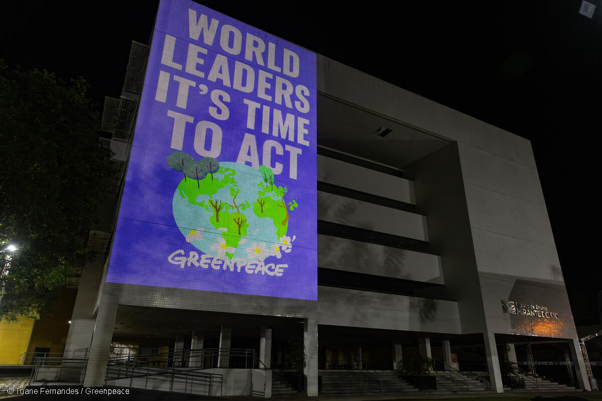 Wofür Greenpeace an der COP30 kämpft