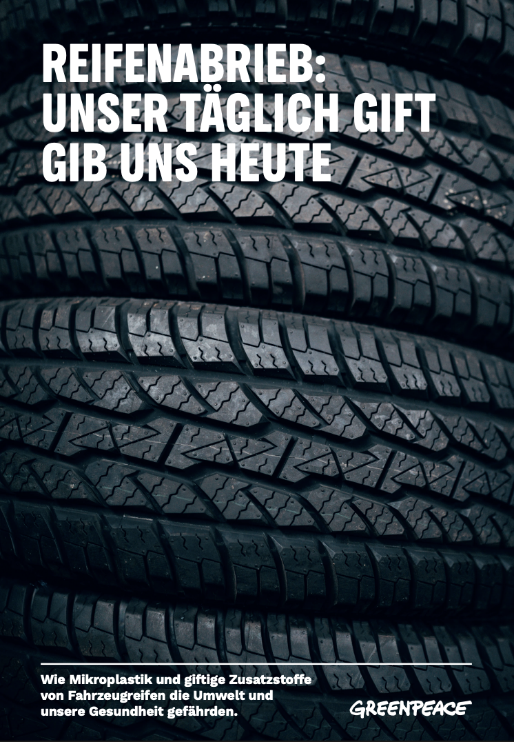 Reifenabrieb: unser tägliches Gift gib uns heute