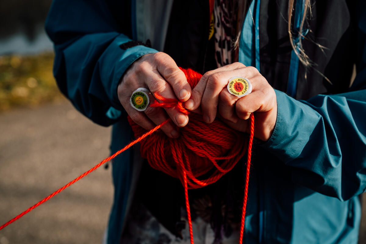 Greenpeace-Aktivist:innen warnen vor verheerenden Folgen eines AKW-Unfalls
