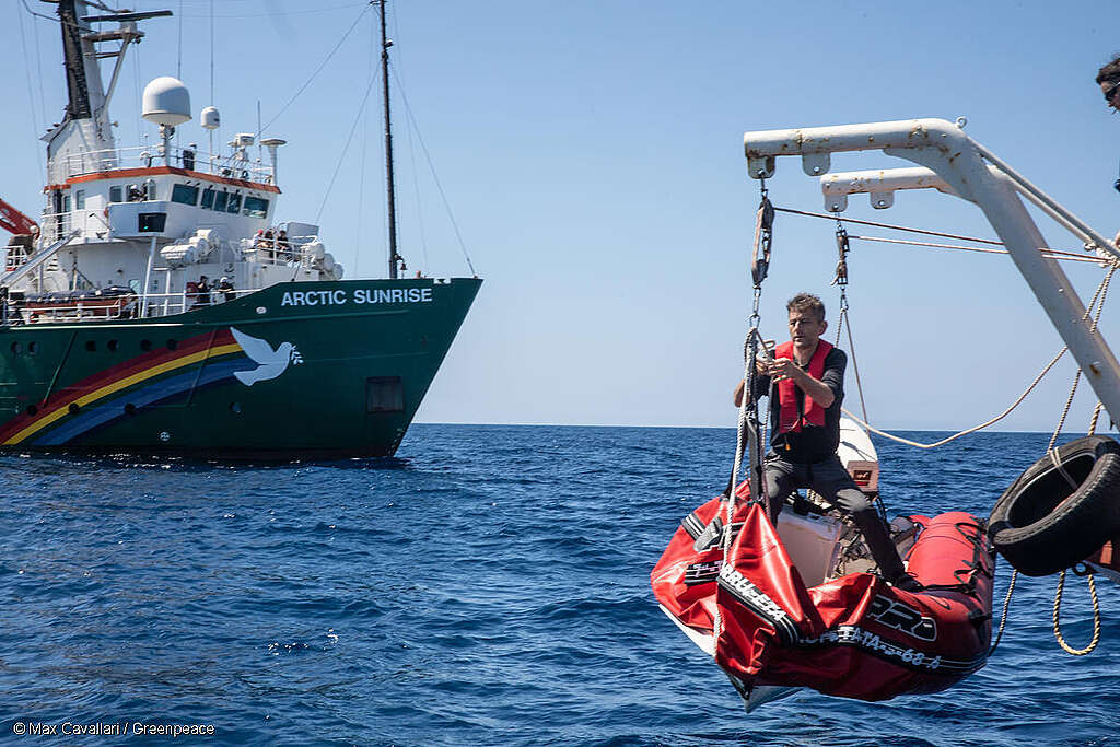 Greenpeace fordert von Bundesrat Cassis konkrete Schritte zum Schutz der Global Sumud Flotilla