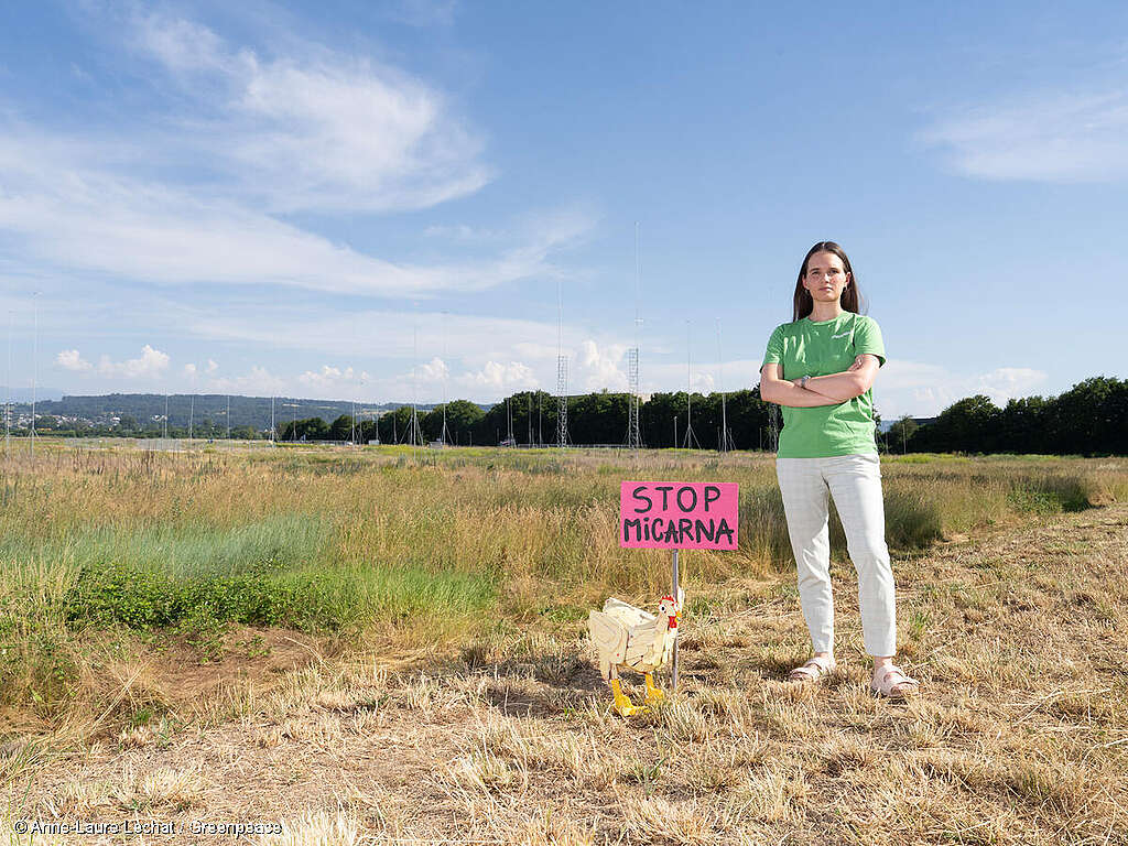 Micarna Slaughterhouse Protest Photoshoot in SwitzerlandFotoshooting zum Protest vor dem geplanten «Micrarna» Schlachthaus